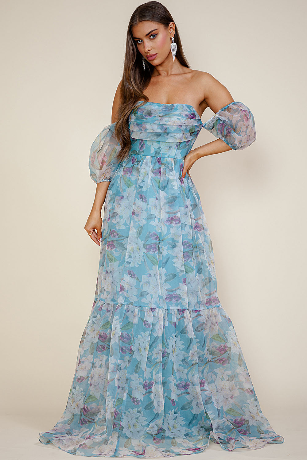 Breezy Maxi Dress Blue