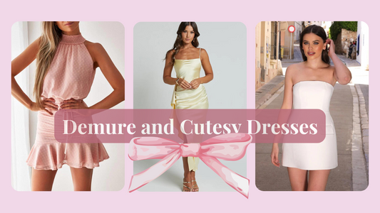 Demure Dresses: The Trendy Take on Cutesy Styles You Need Now