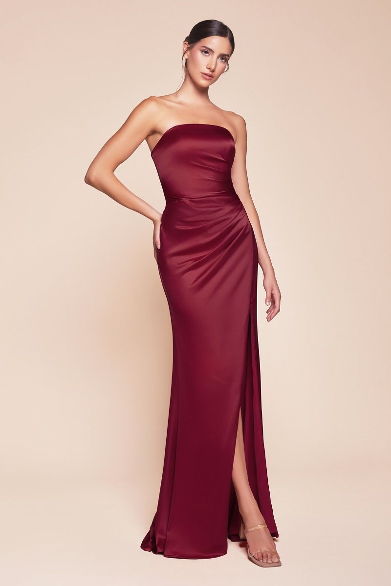 Bridesmaid - Red & Burgundy Dresses