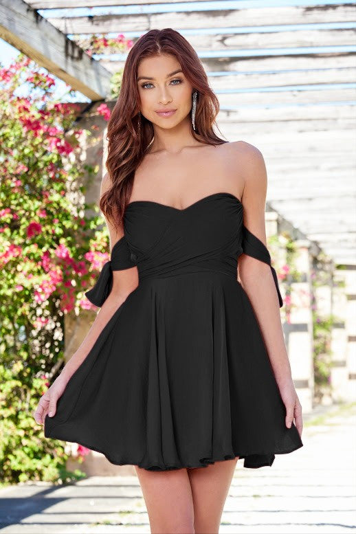 Sophie Mini Dress - Black