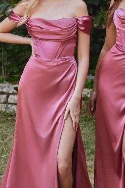 Mabel Gown - Mauve Rose