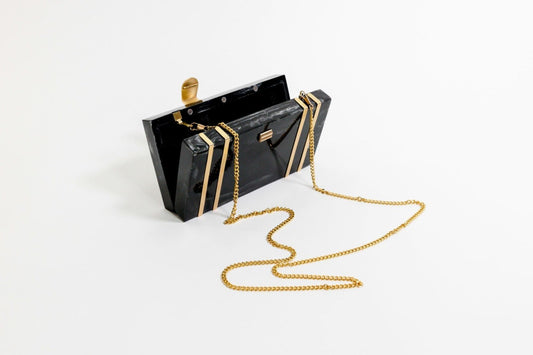 Opulent Clutch - Onyx