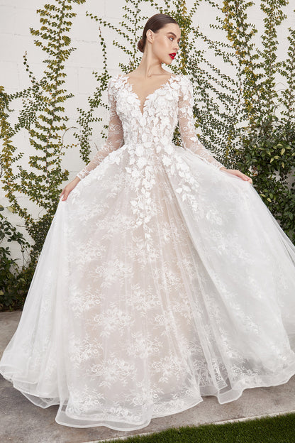 A1067W - YVAINE WEDDING GOWN - Andrea & Leo Couture