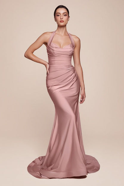 Autumn Gown - Dusty Rose