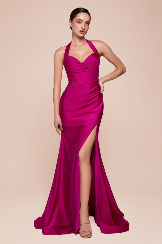 Autumn Gown - Magenta