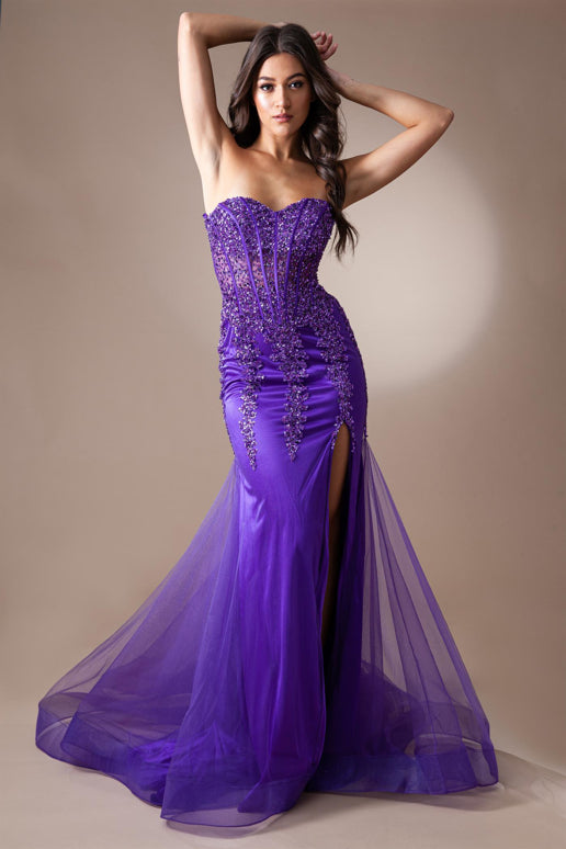 Blakely Gown- Purple