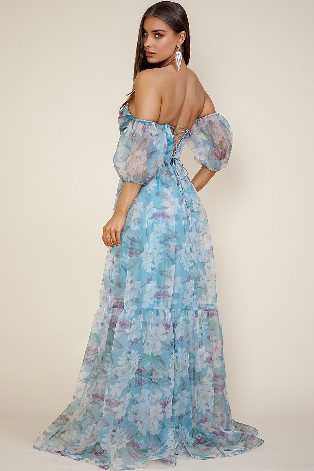 Flowing chiff s maxi shops dress