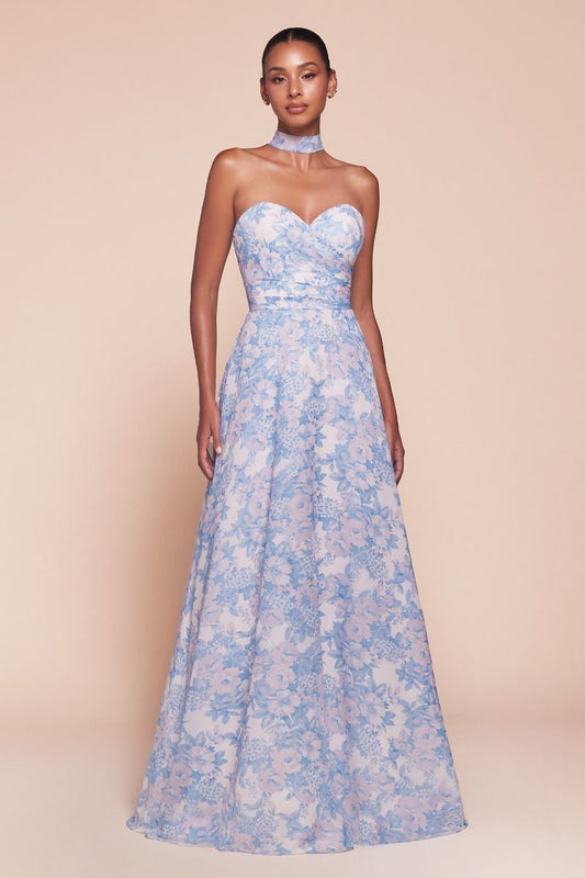 Cassie Gown - Blue