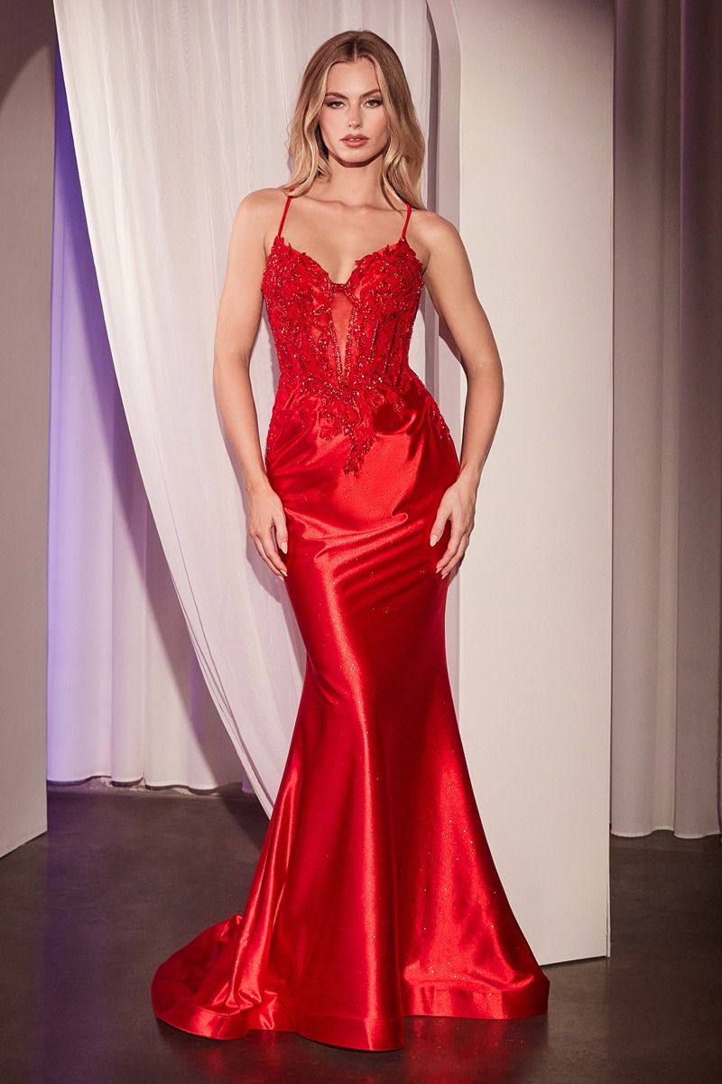 Claire Gown - Red