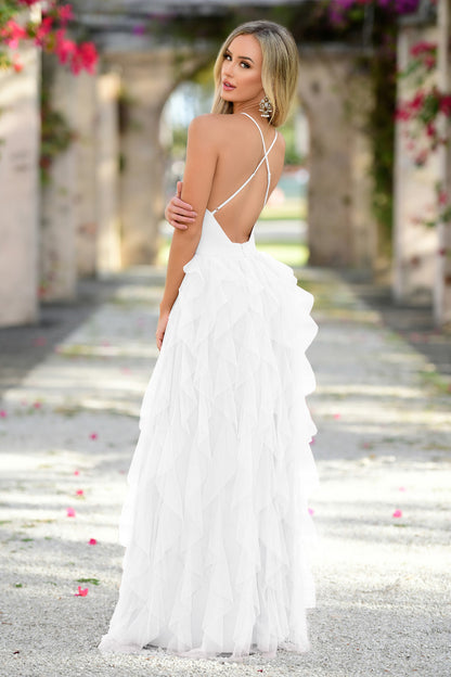 Alances Maxi Dress - White