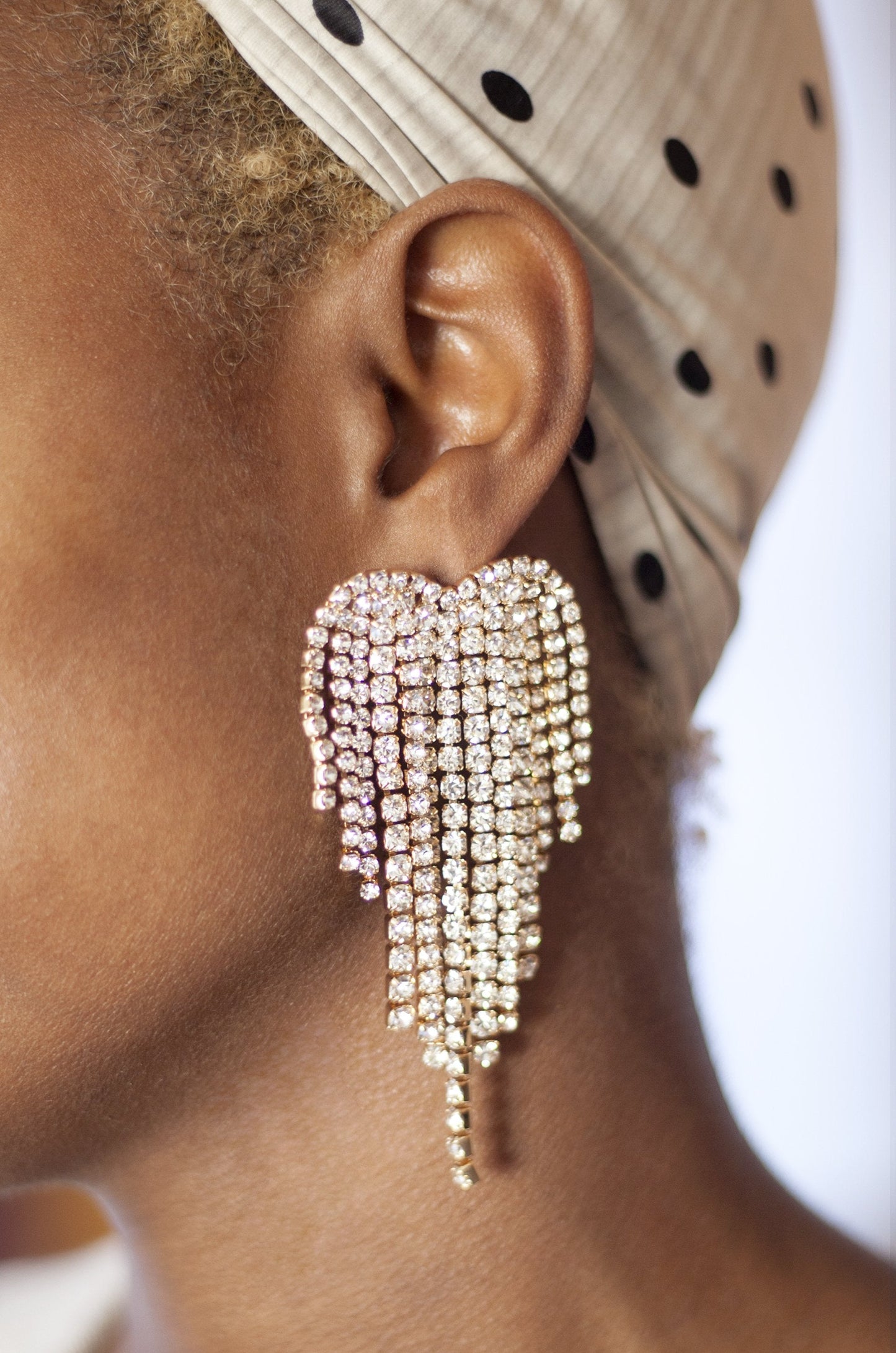 Gala Crystal Fringe Earrings