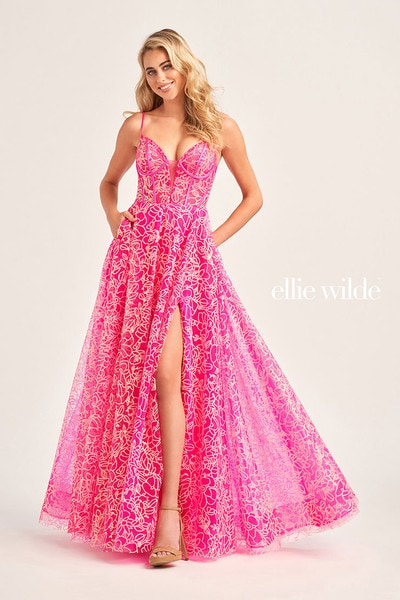 EW35216 - Hot Pink - Ellie Wilde