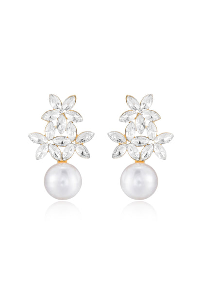 Best Day Crystal & Pearl Earrings