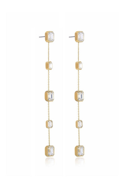 Iconic Crystal Dangle Earrings