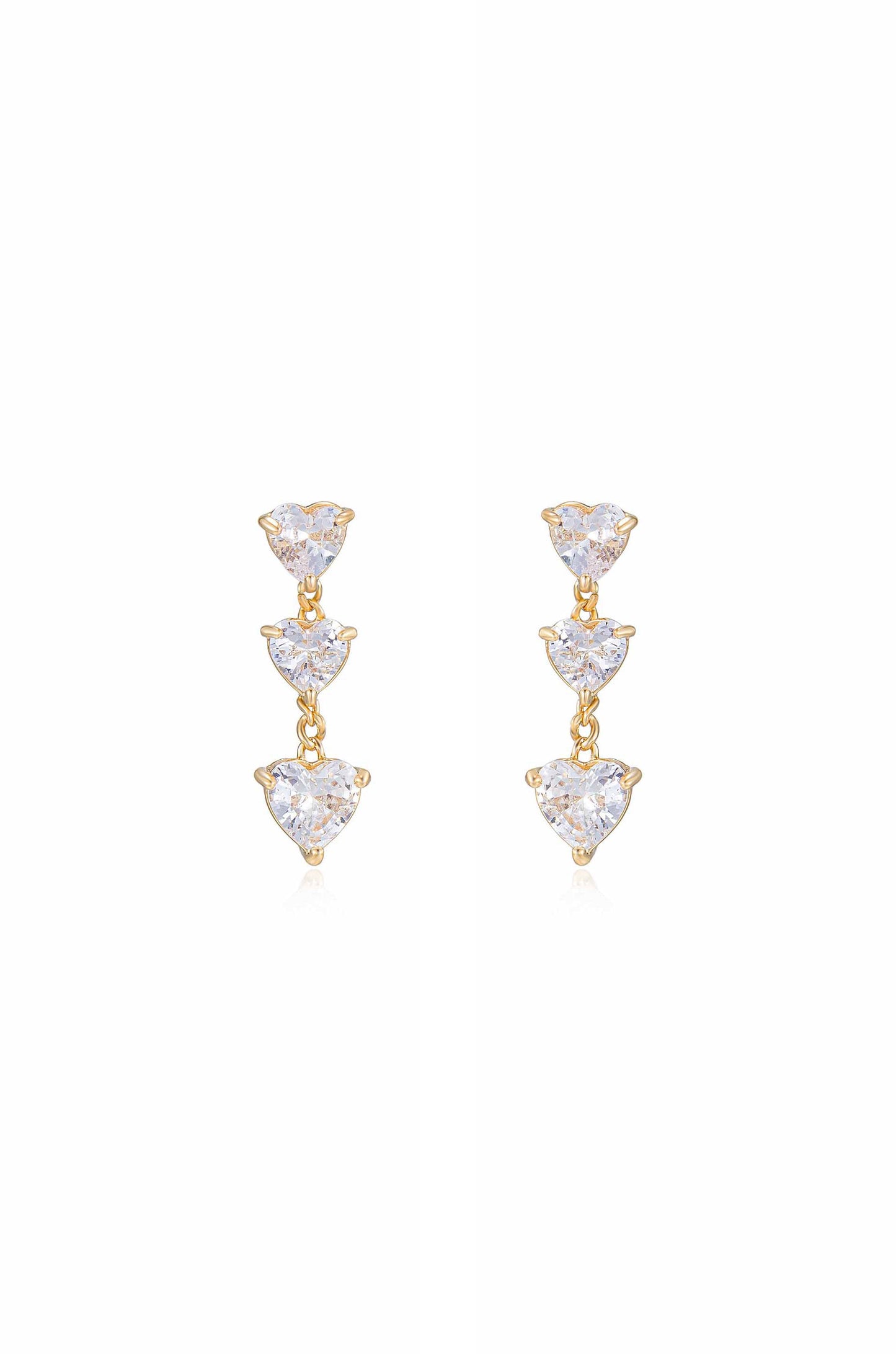 Queen of Hearts Crystal Earrings