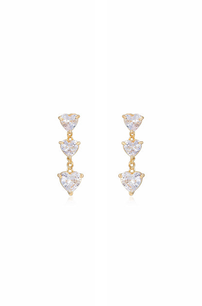 Queen of Hearts Crystal Earrings