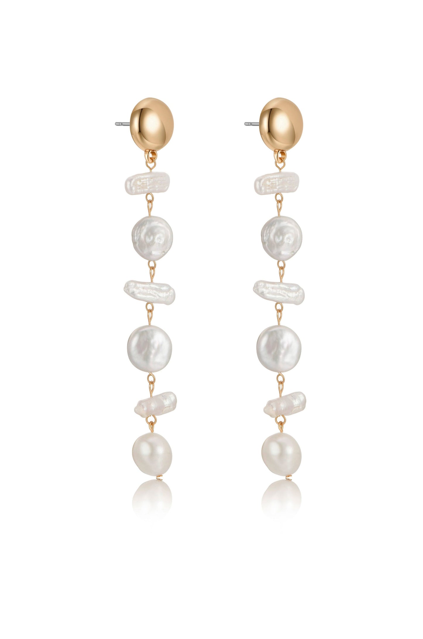 Ocean Secrets Freshwater Pearl Dangle Earrings