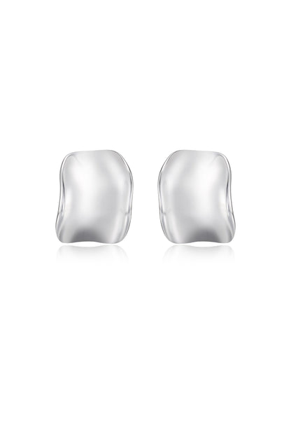 Curved Stud Earrings