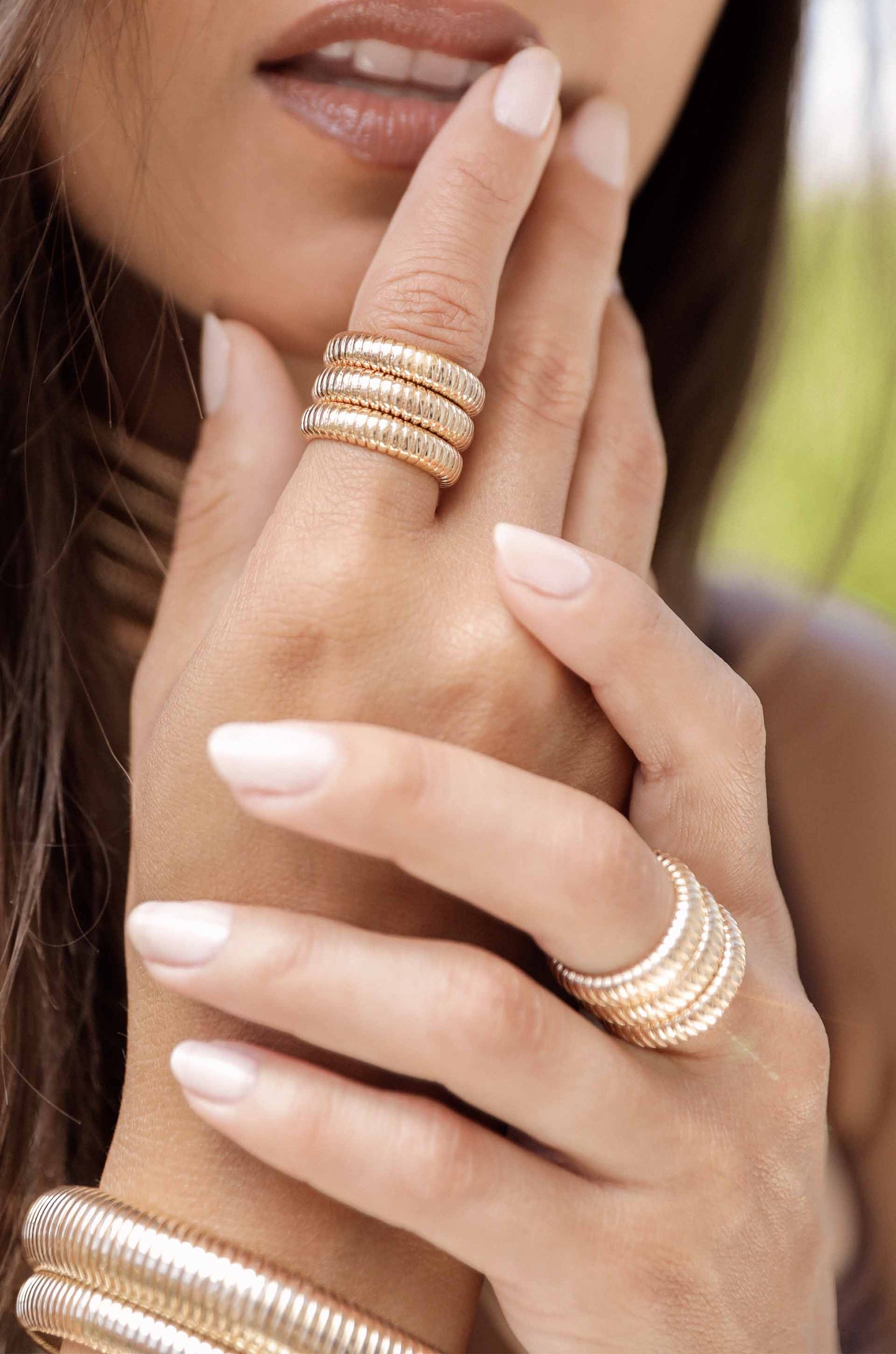 Ribbed Flex Ring