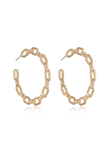 Geometry Hoop Earrings