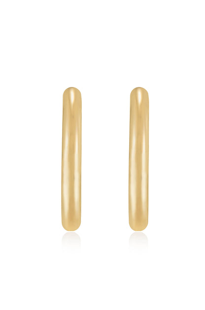 Mara Elongated Hoop Earrings