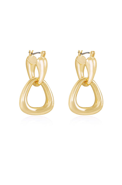 Baby Double Dangle Hoop Earrings