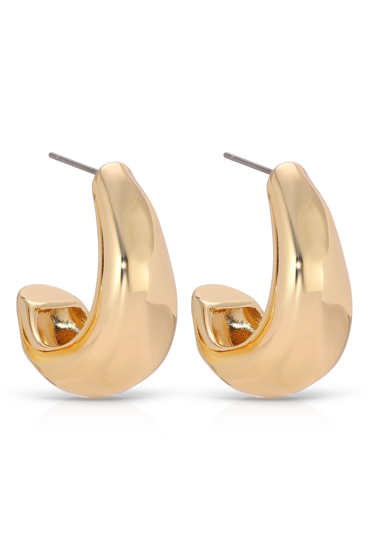 True Golden Hoop Earrings