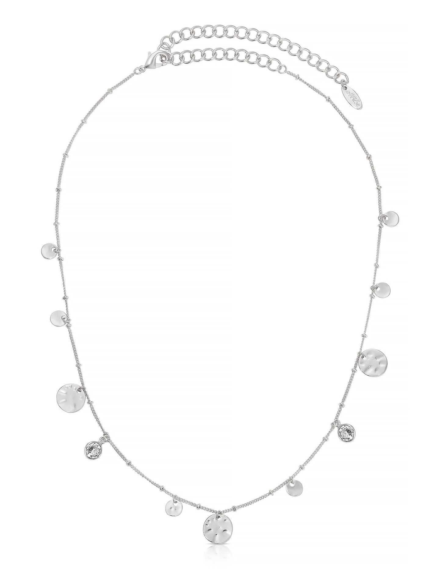 All in Layered Crystal Necklace Set