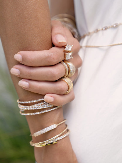 Crystal Pop Cuff Bracelet