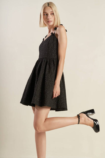 COVETED SWEETNESS WOVEN LACE MIDI DRESS