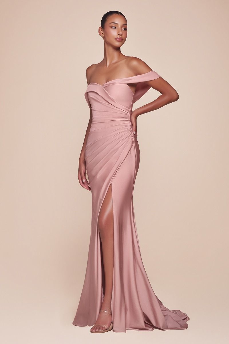 Freya Gown - Dusty Rose