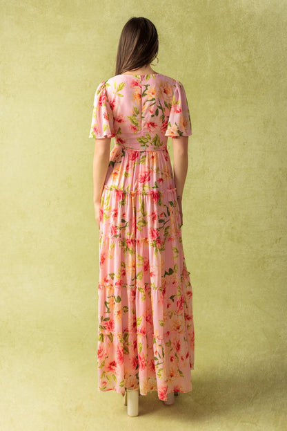 WHICH CHAPTER WOVEN MAXI DRESS