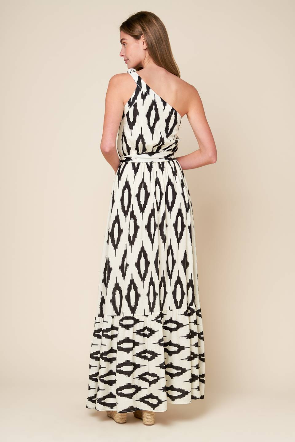 PERFECT SENSATION WOVEN MAXI DRESS