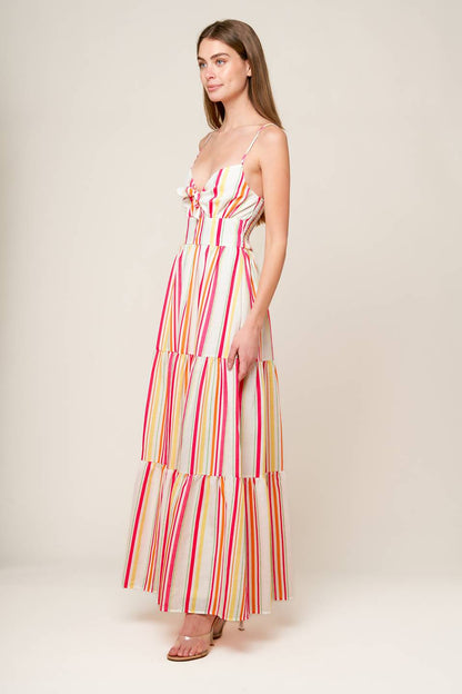 SEE THE GOOD WOVEN MAXI DRESS