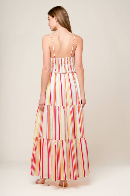 SEE THE GOOD WOVEN MAXI DRESS