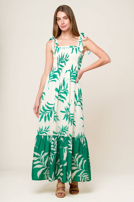 DREAM WITH ME WOVEN MAXI DRESS