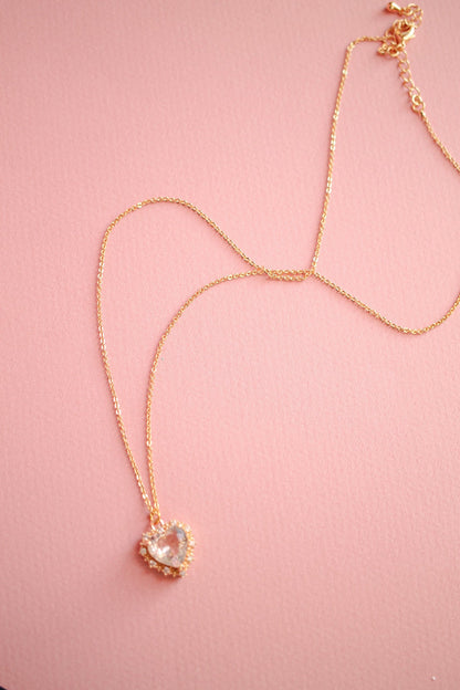 Valentina Necklace in Clear