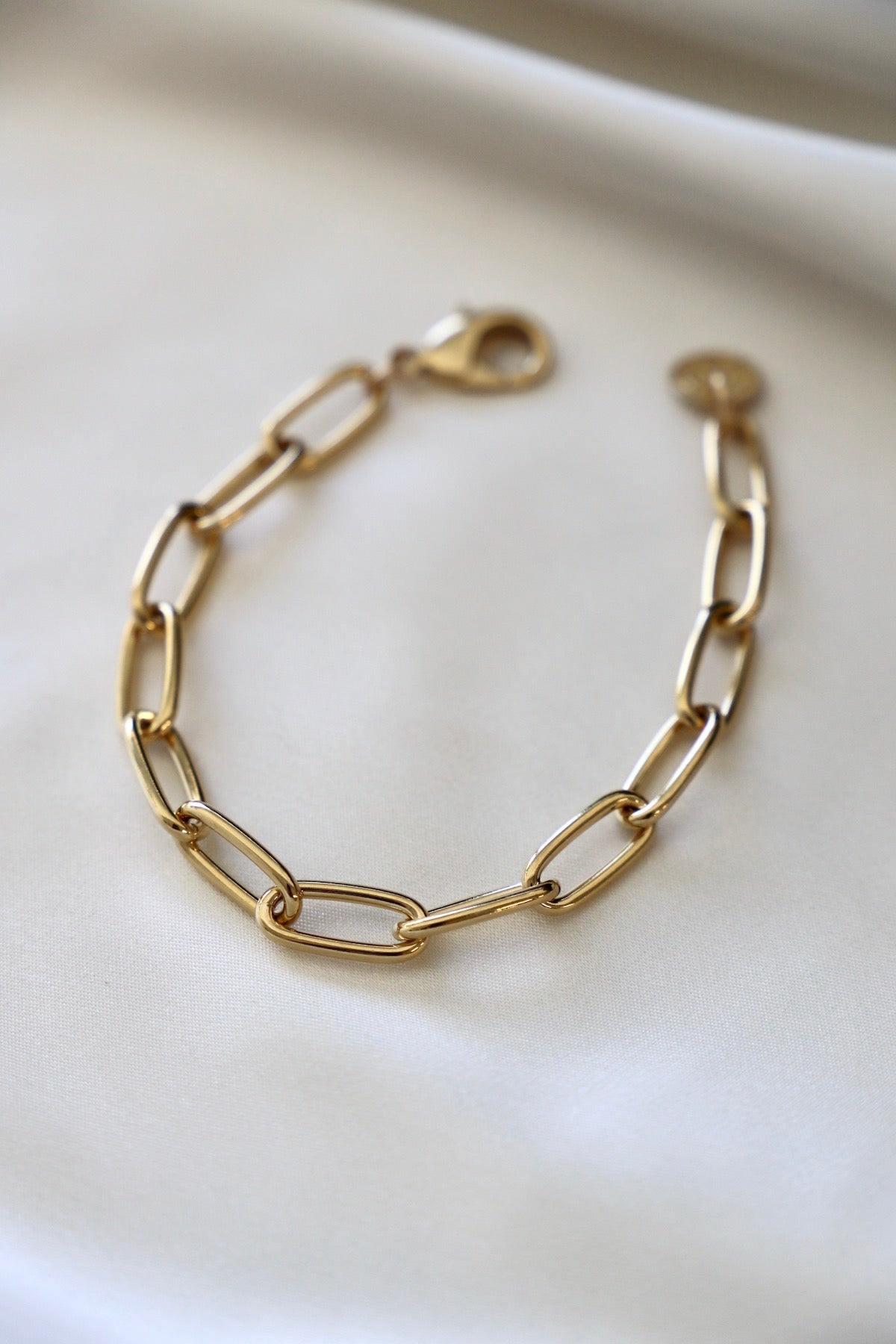 DAVID OVAL CHAIN BRACELET