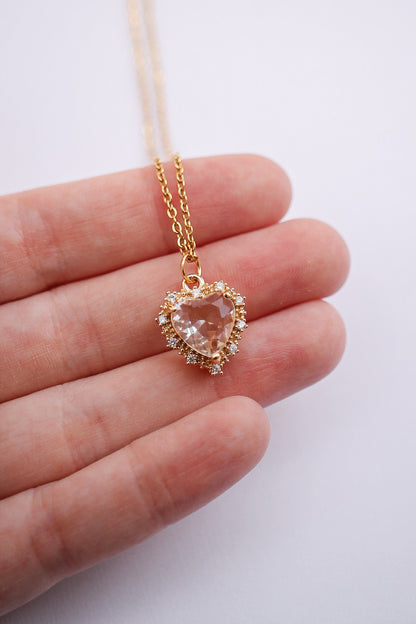 Valentina Necklace in Clear