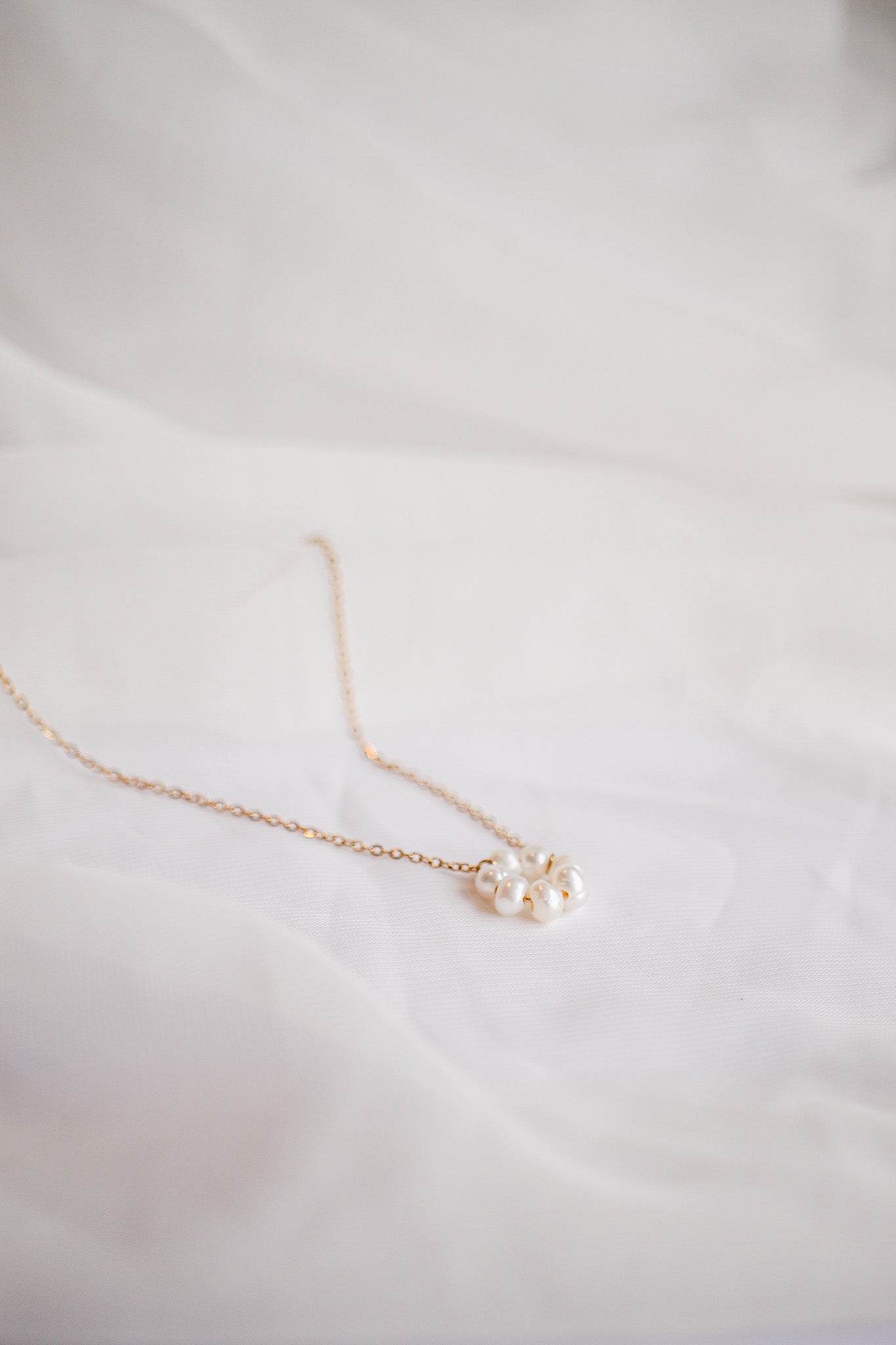 Lucy Necklace in Freshwater Pearl