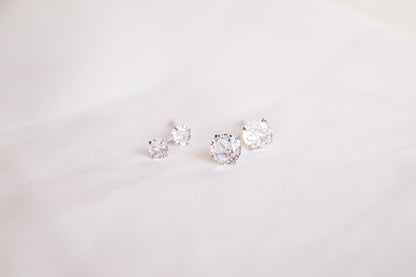 Sparkle Stud Earring  **2 Sizes**