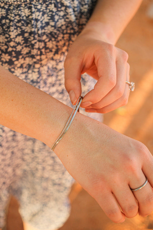 Back Bay Bracelet in Silver