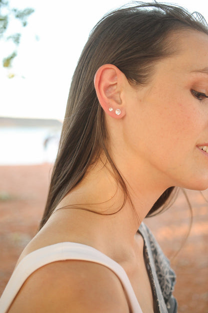 Sparkle Stud Earring  **2 Sizes**