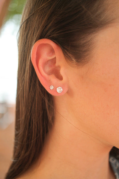 Sparkle Stud Earring  **2 Sizes**