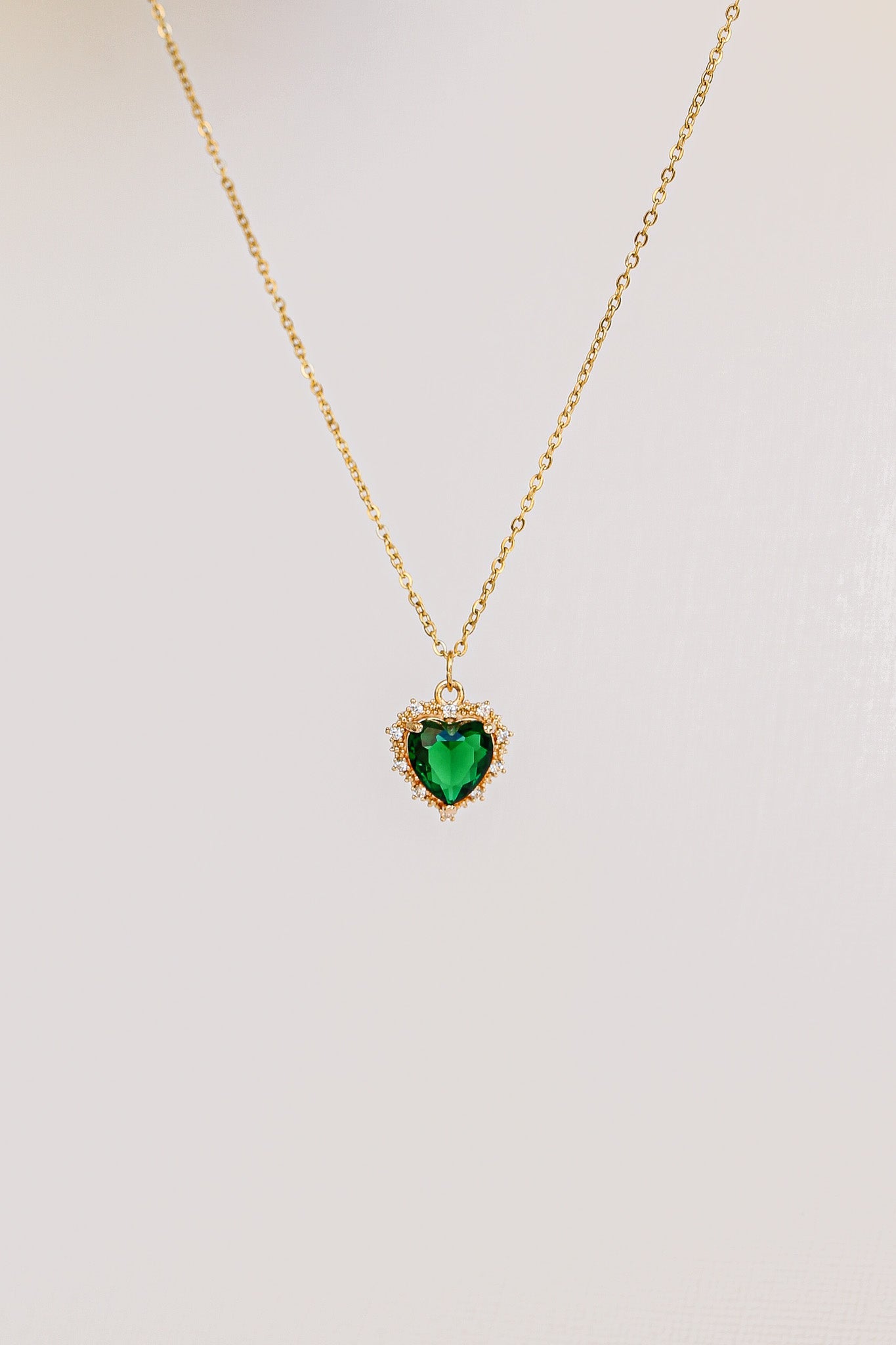 Valentina Necklace in Emerald