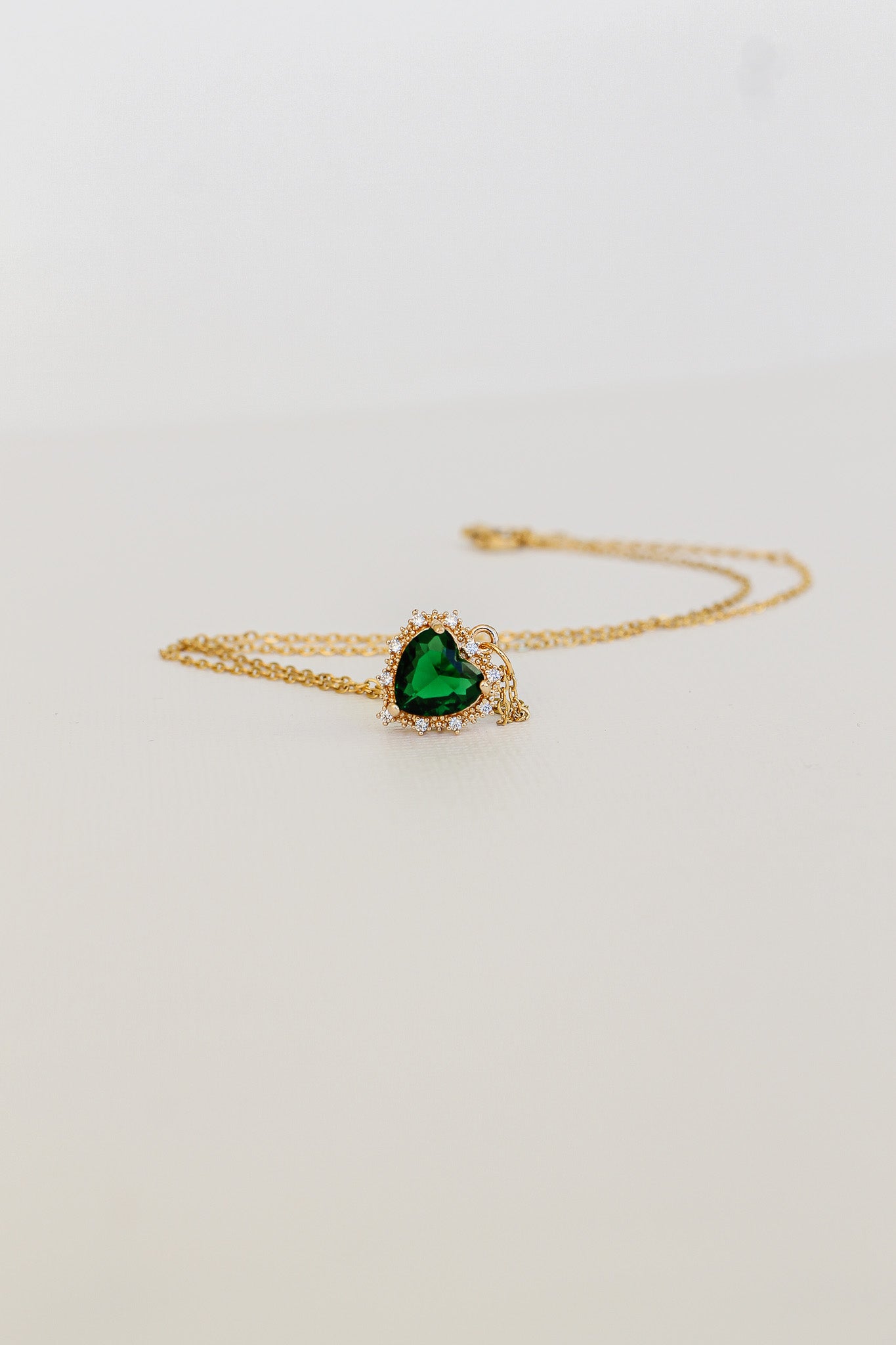 Valentina Necklace in Emerald