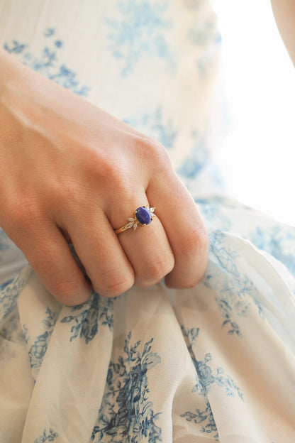 Blythe Ring in Lapis