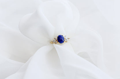 Blythe Ring in Lapis