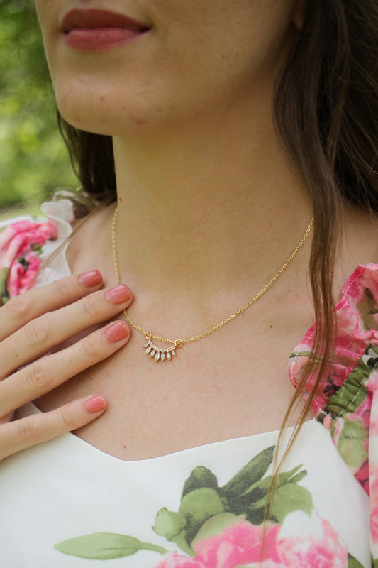 Merida Necklace in Gold