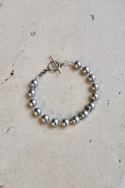 SILVER PEARL BRACELET